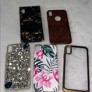 Bundle of IPhone XS Max cases